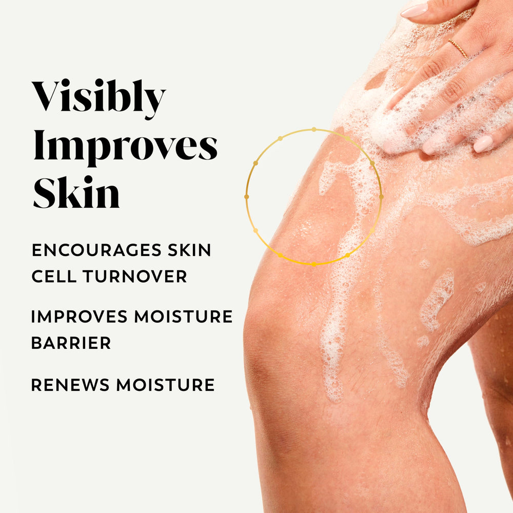 Olay creamy lather swirls for a rich cleansing experience