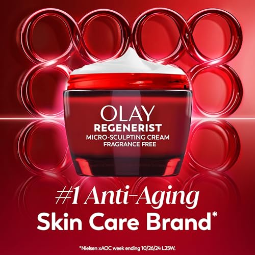 Olay Regenerist clinical-test badge implies proven ingredients