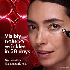 Olay Regenerist Hexa-Repair Peptide close-up highlighting advanced anti-wrinkle science