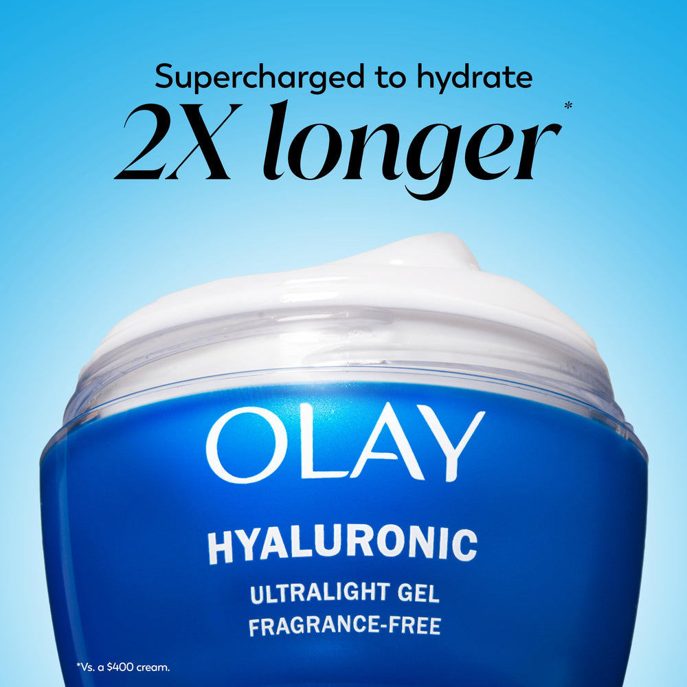 Droplets of hydration on skin after application