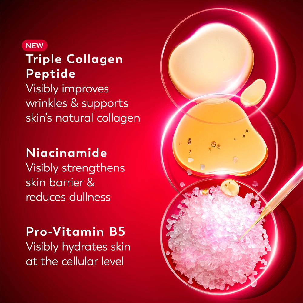 Olay Regenerist Hyaluronic Acid illustration suggests surface hydration