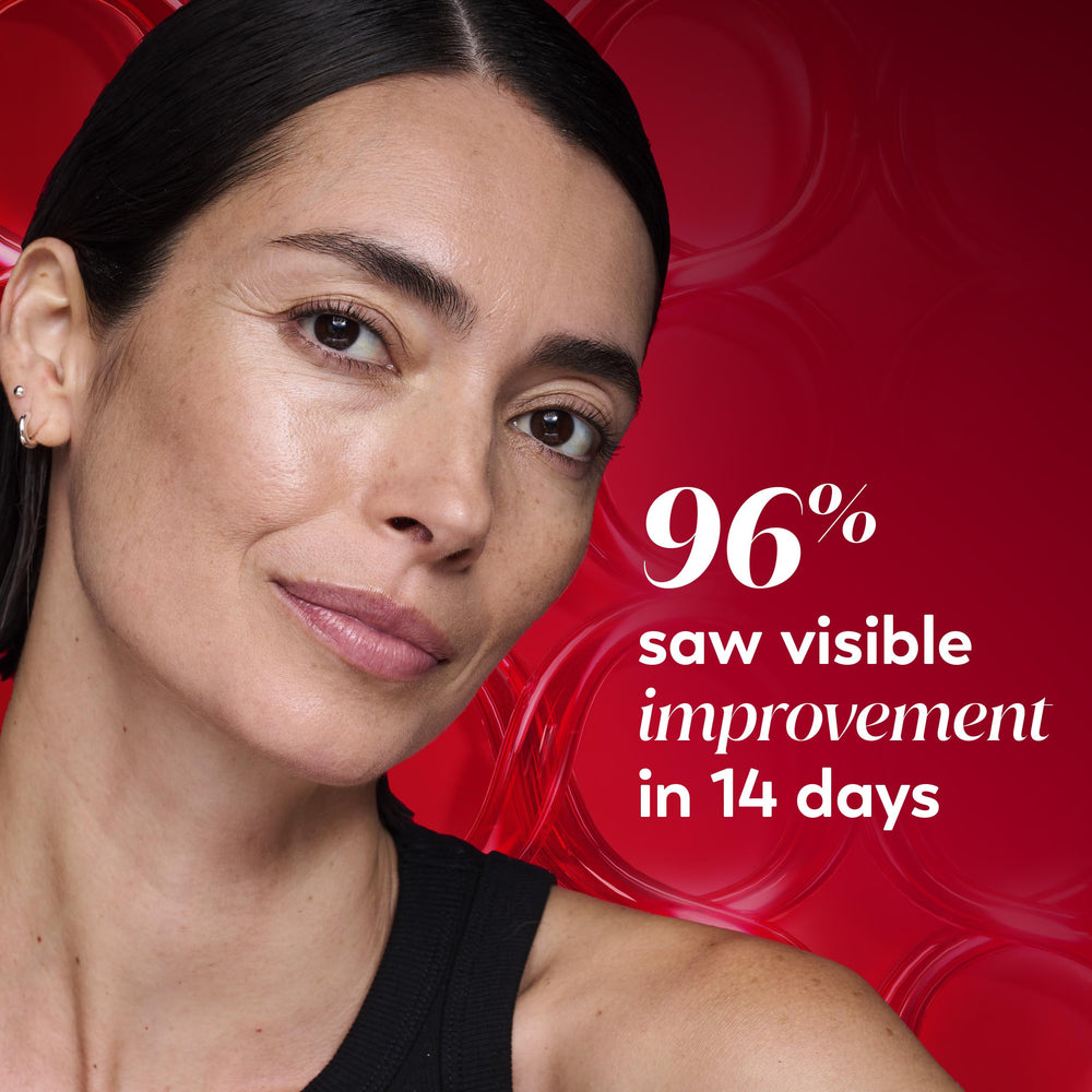 Olay Regenerist non-greasy texture absorption close-up