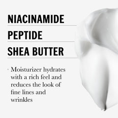 Creamy texture spread of Olay Regenerist Ultra Rich on skin
