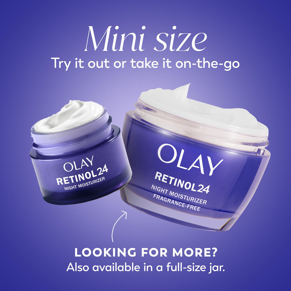 Close-up of Retinol 24 jar highlights deep hydration and smoothing benefits.