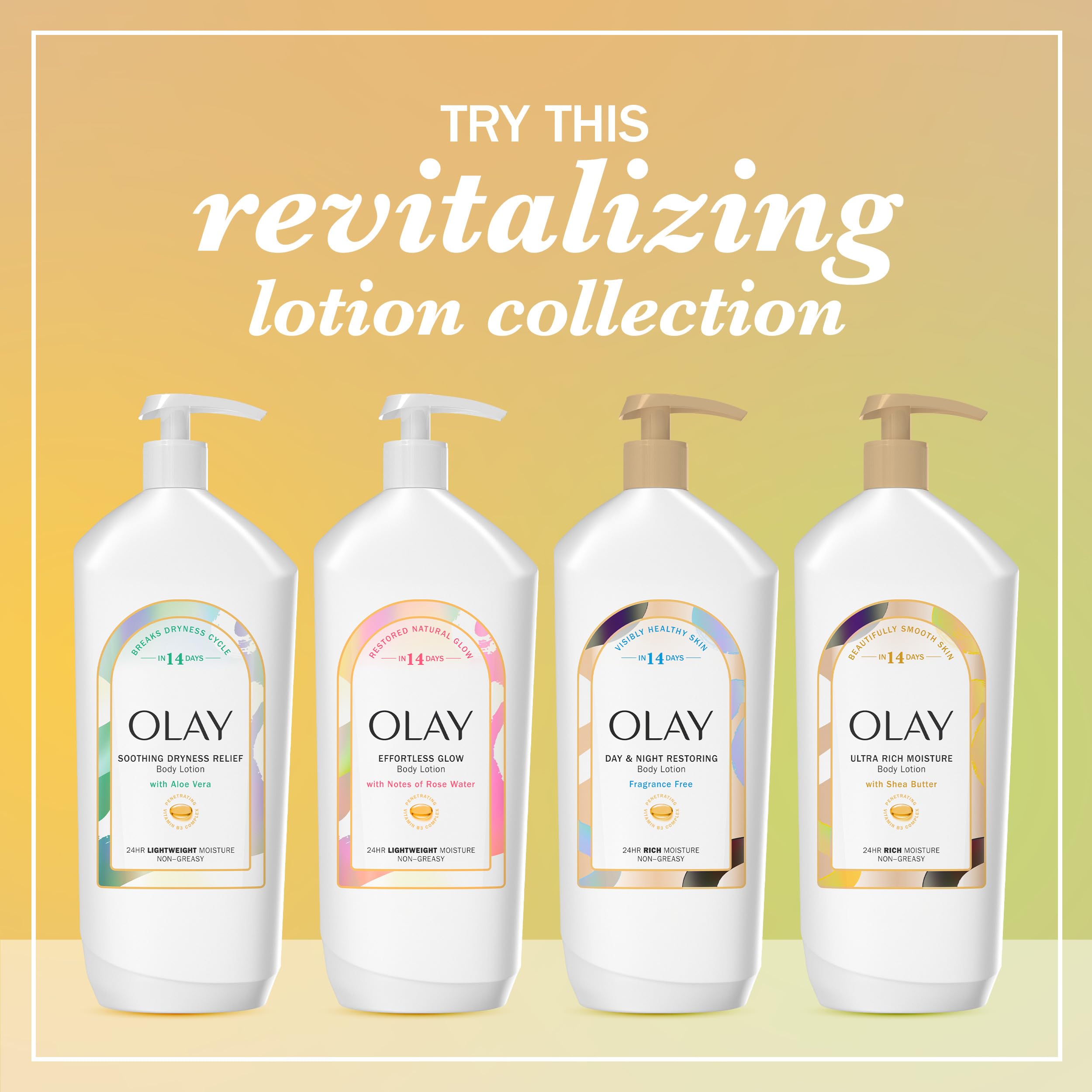 Olay Shea Butter fragrance close-up indicating comforting scent.
