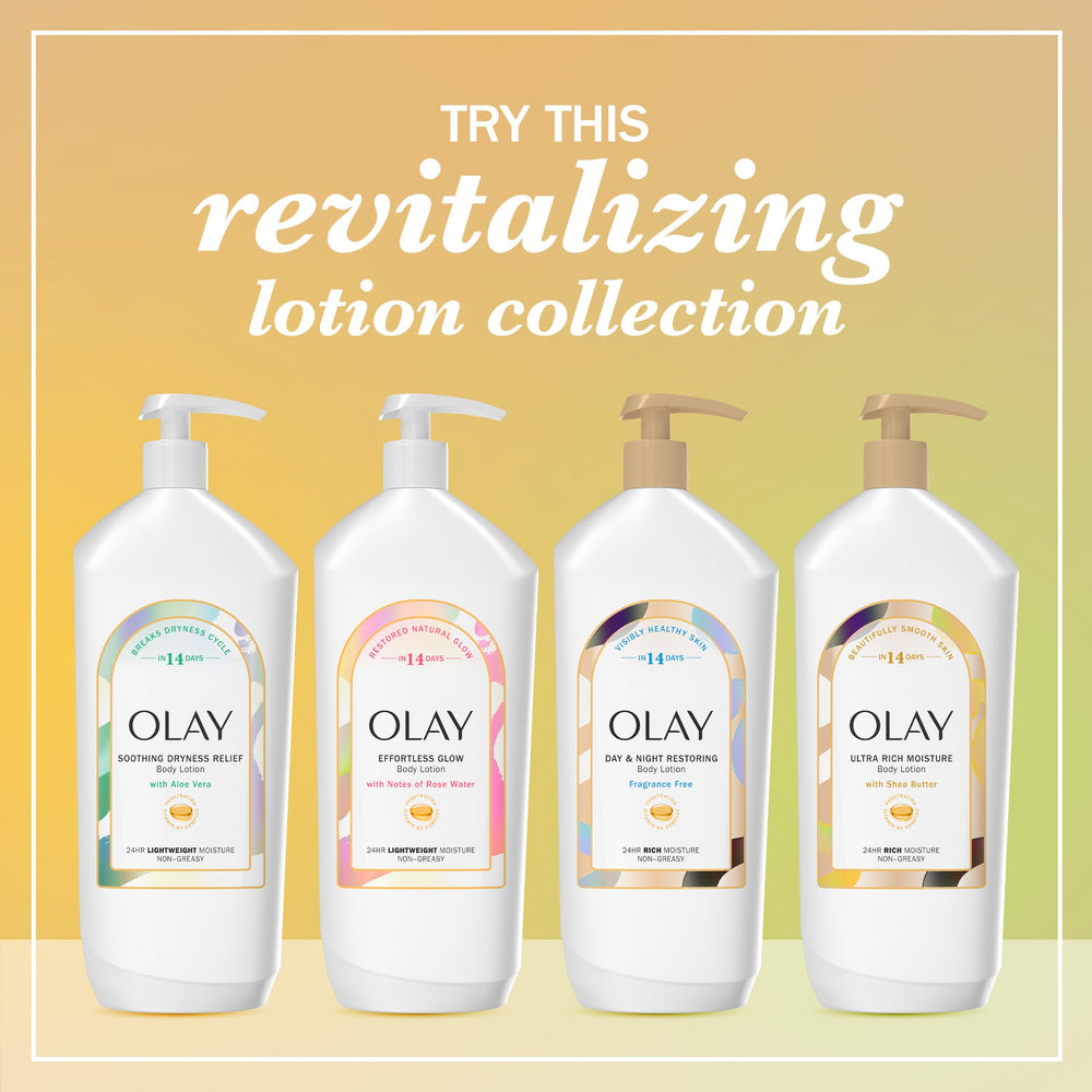 Olay Shea Butter fragrance close-up indicating comforting scent.