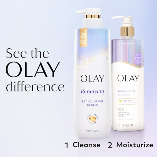 Pair with Olay Body Wash to boost moisturizing effects