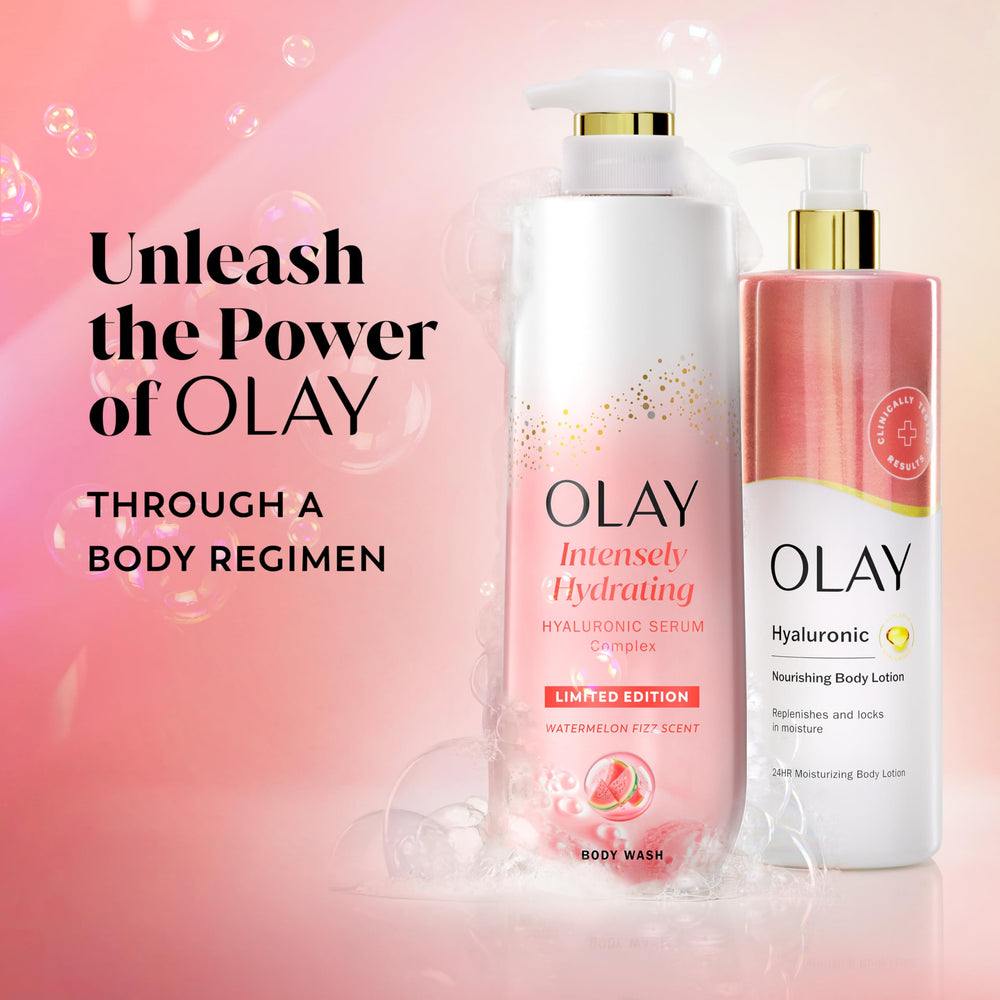 Skin shows a hydrated glow after shower.