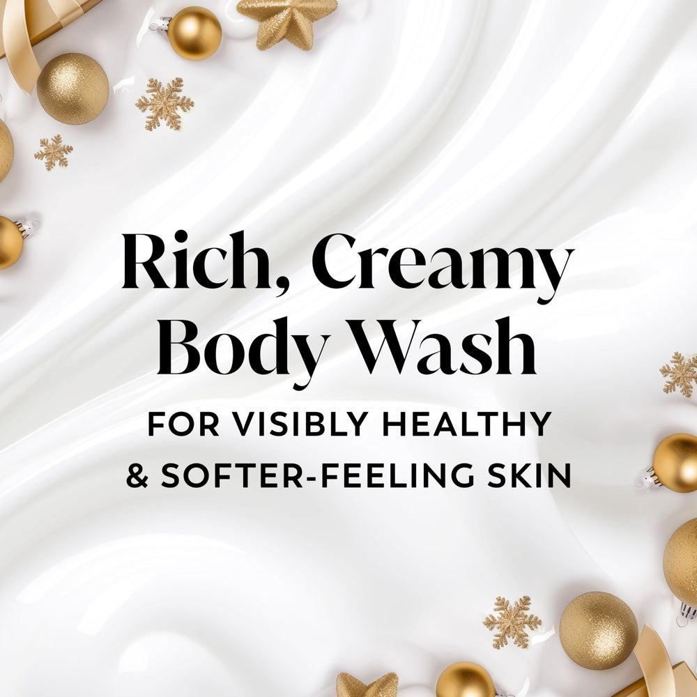 Olay Spoonful of Sugar holiday edition packaging evokes festive gifting