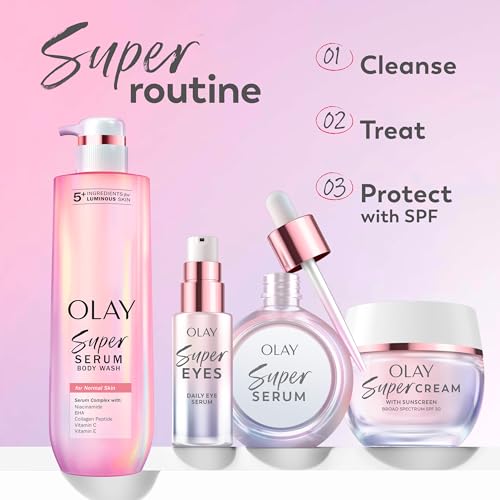 Olay Super Cream SPF 30 used as a makeup base for flawless prep