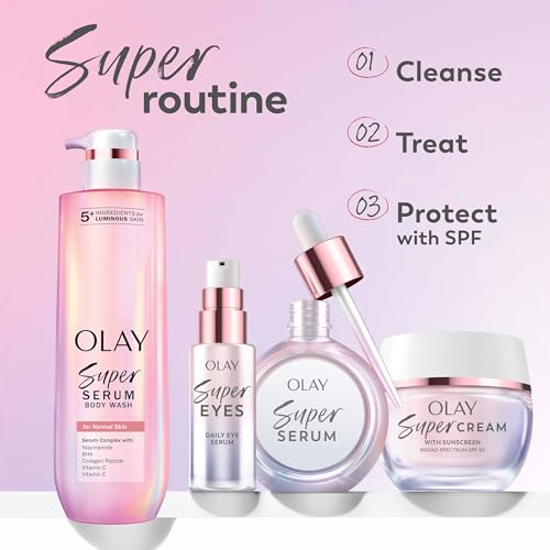 Olay Super Cream SPF 30 sunscreen feature provides UV protection