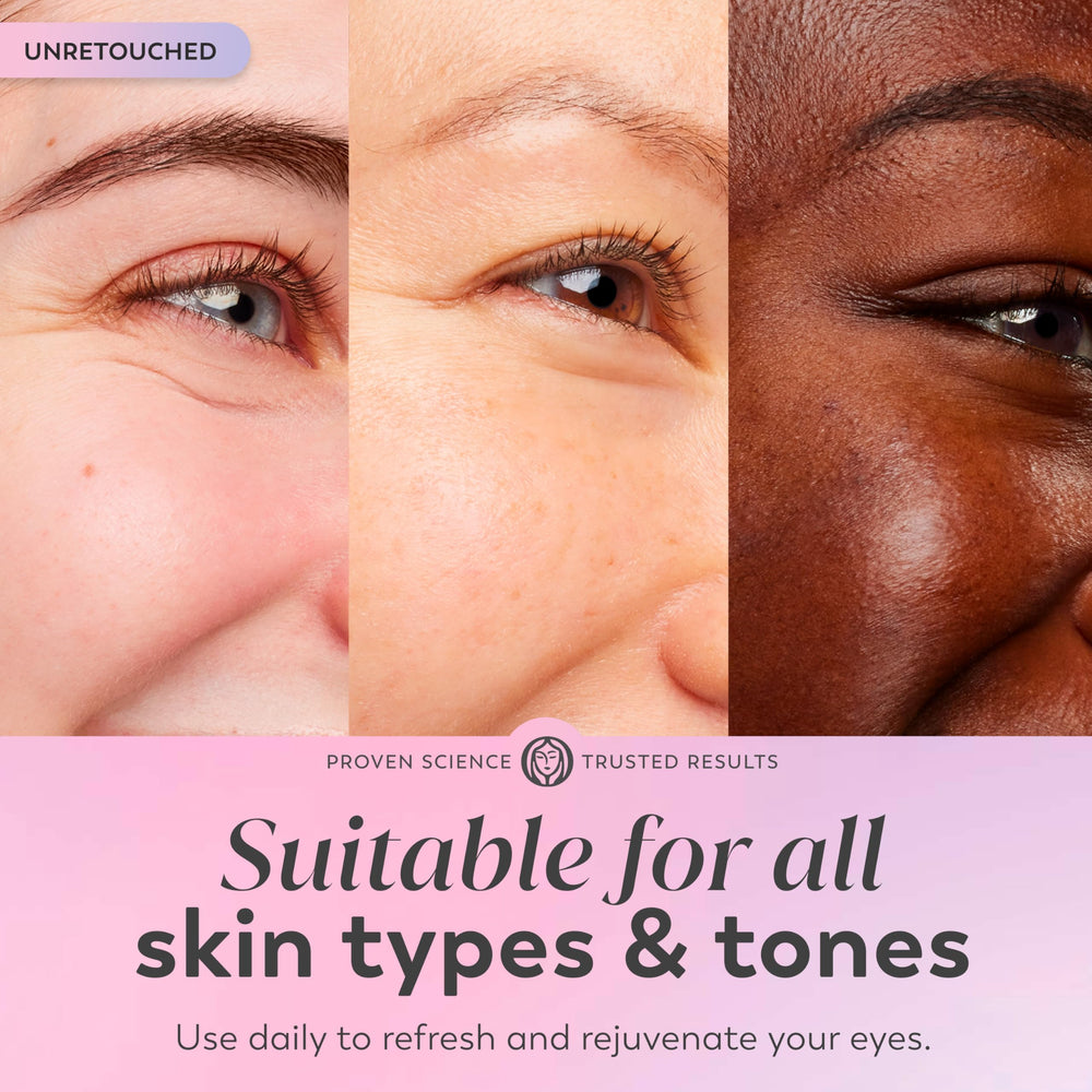 Olay Super Eye Serum hydrates and firms delicate under-eye skin.