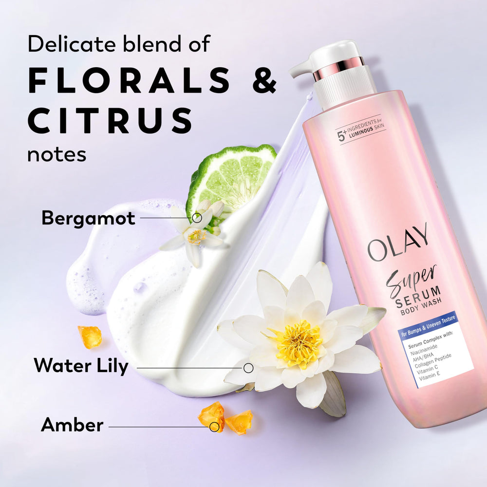 Close-up of Niacinamide in Olay Super Serum ingredients.