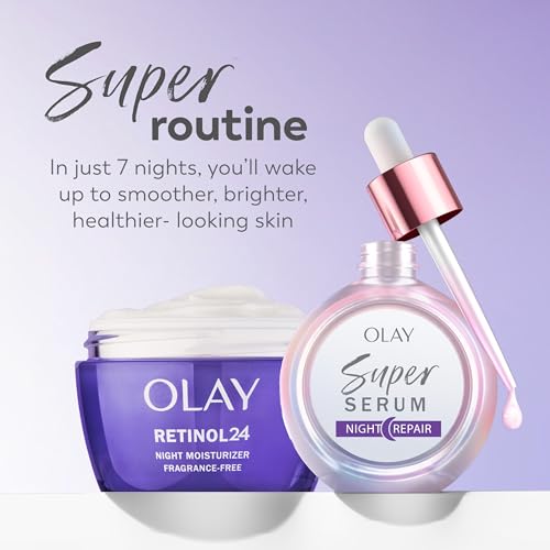 Olay Super Serum Night Repair serum-pump delivers consistent nightly dose