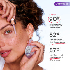 Olay Super Serum Night Repair texture application demonstrates quick absorption