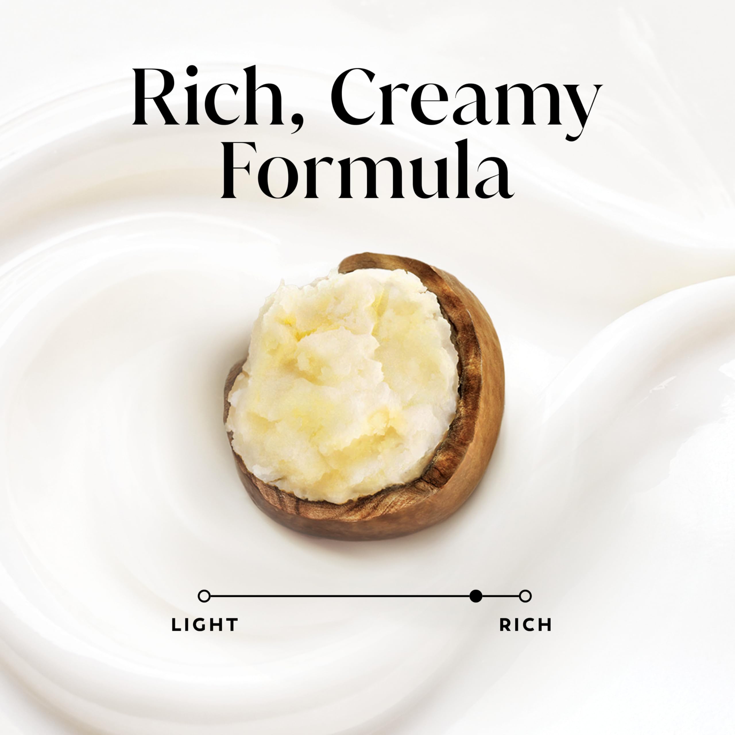 Olay Ultra Moisture creamy lather close-up for rich cleansing