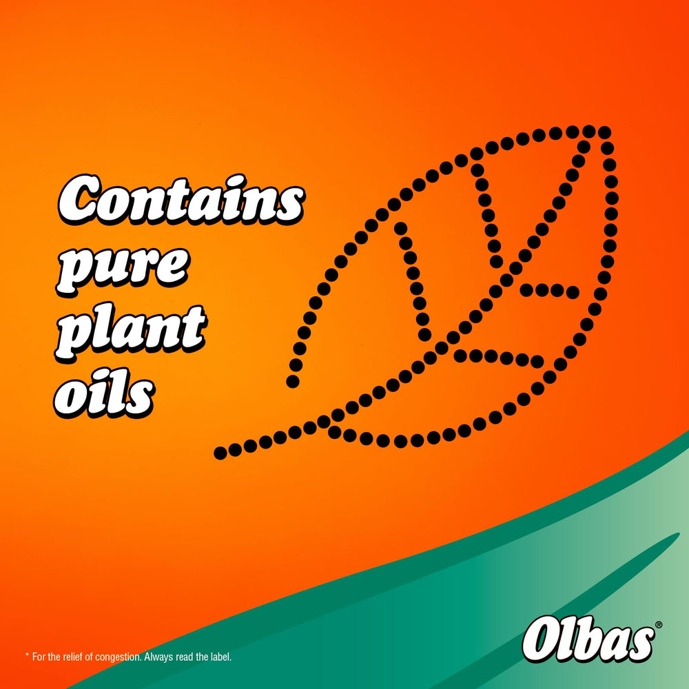 Pillow-time use with Olbas Oil provides soothing night-time congestion relief near sleep.