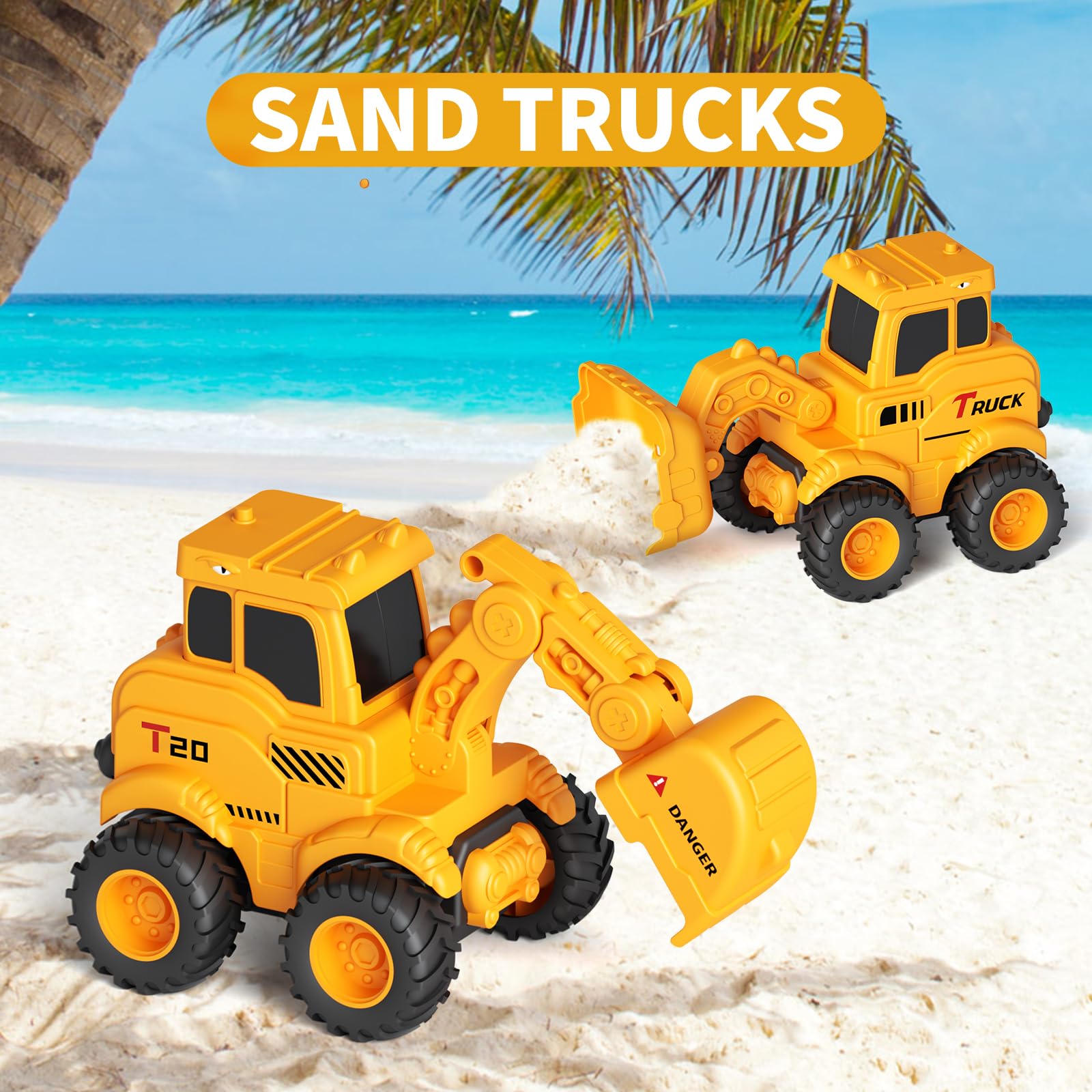 Olbyefly bulldozer toy with smooth edges for safe play