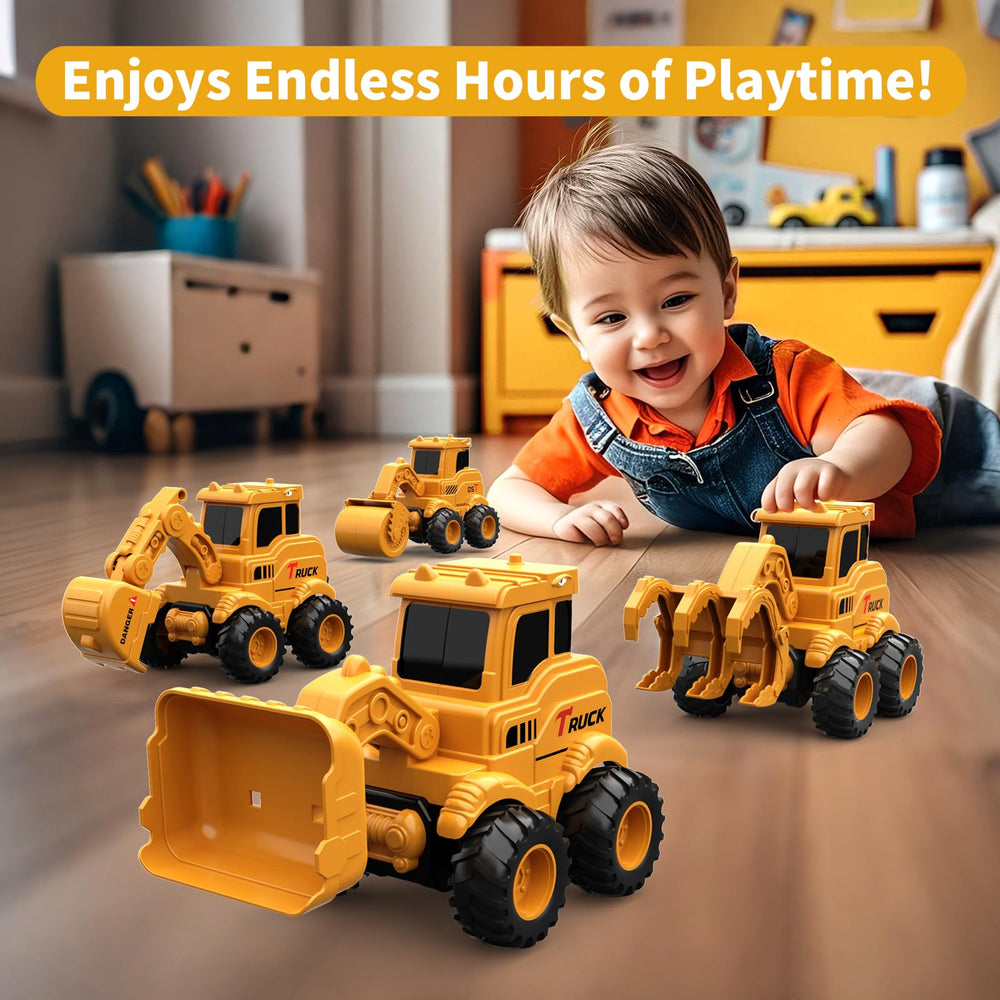 Olbyefly press-go trucks rolling without batteries