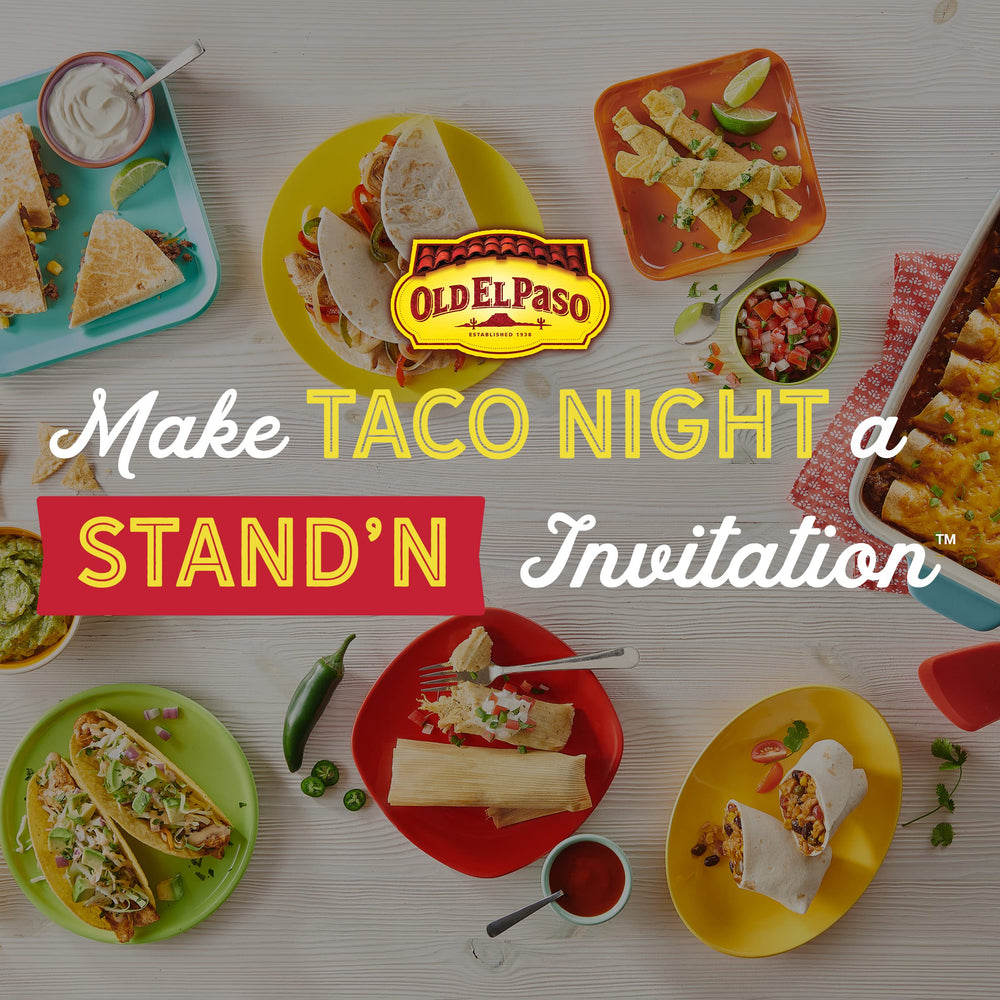 Old El Paso Creamy Salsa Verde drizzle for burritos or bowls.