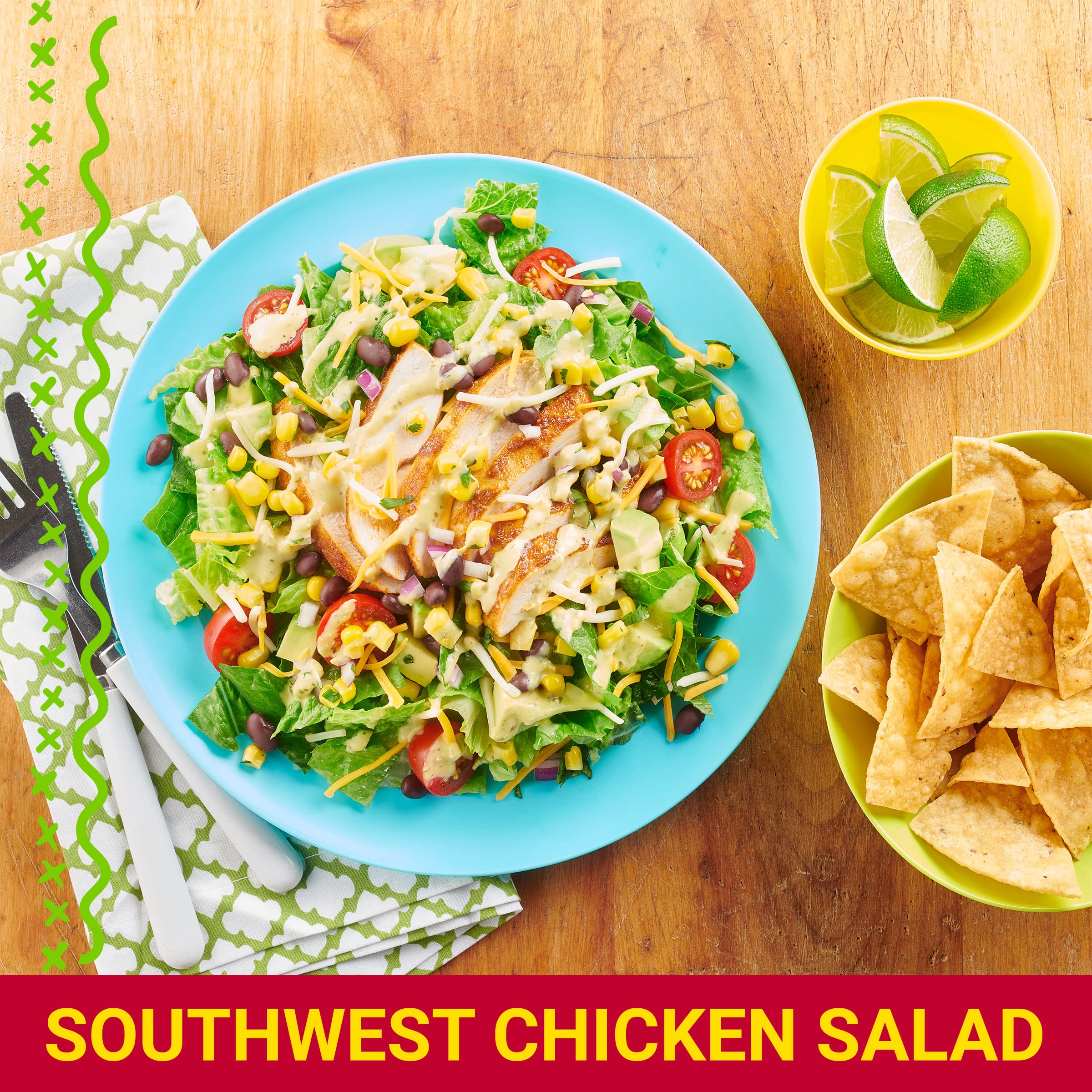 Old El Paso Creamy Salsa Verde on nachos for a creamy kick.