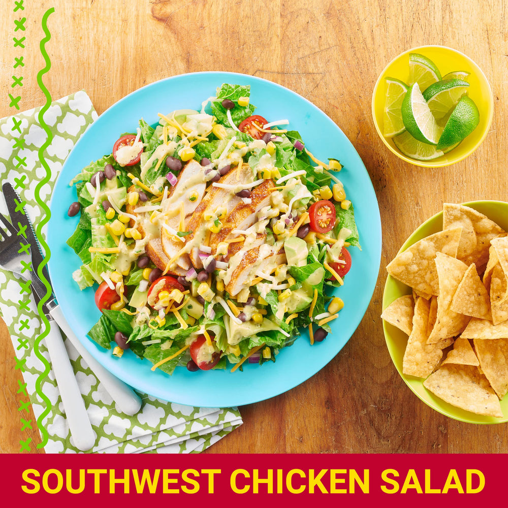 Old El Paso Creamy Salsa Verde on nachos for a creamy kick.