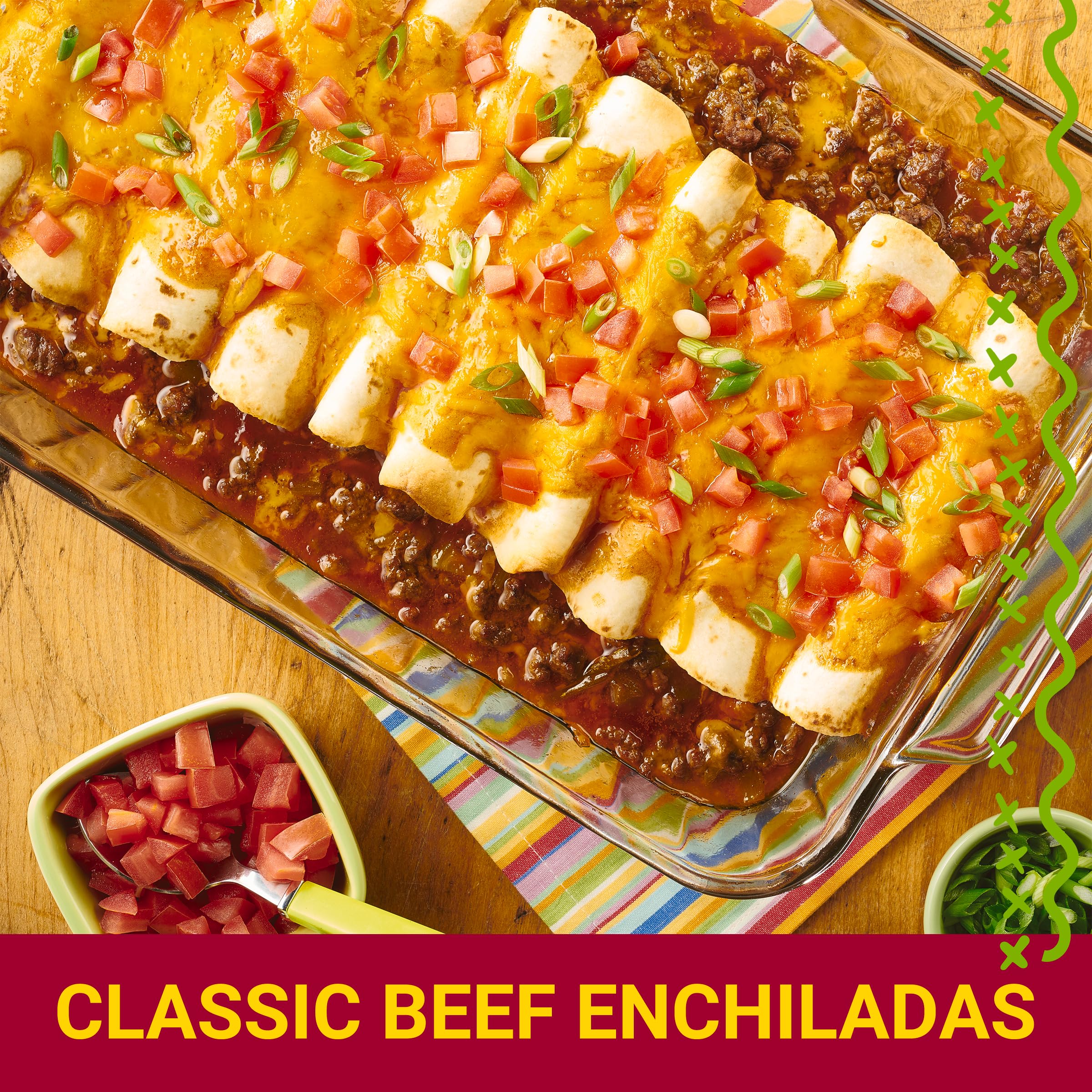 Old El Paso seasoning pairs with beans for hearty weeknight meals.
