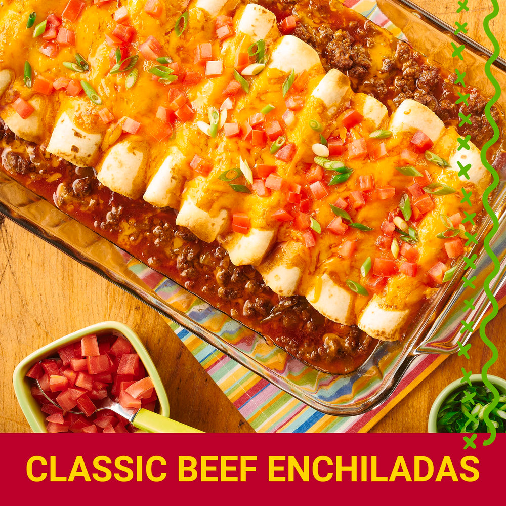 Old El Paso seasoning pairs with beans for hearty weeknight meals.