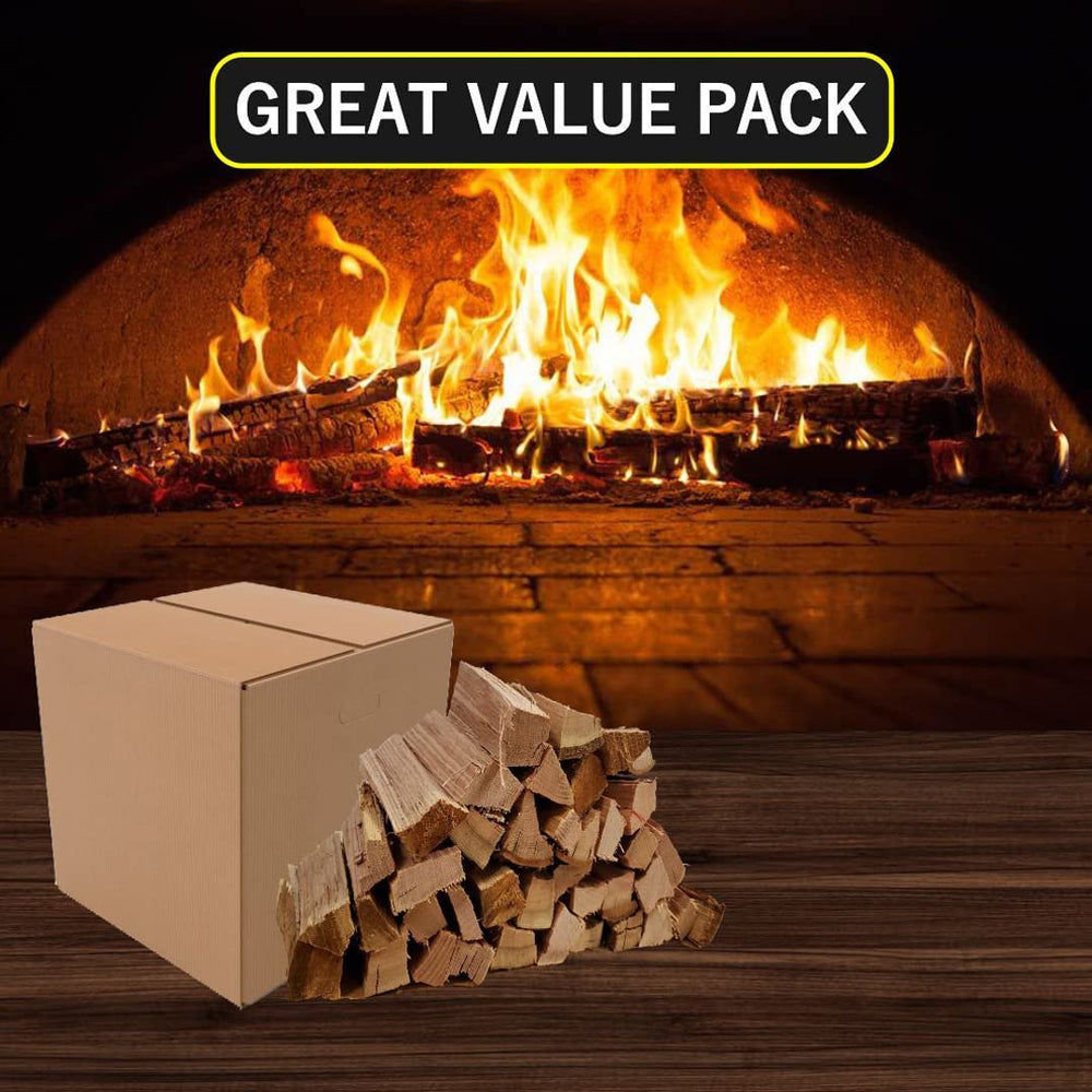 Old Potters 12-lb bundle, ready-to-use pizza oven wood.