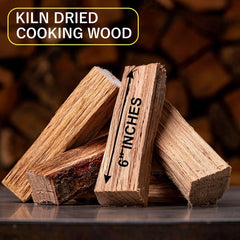 Old Potters cherry log for grills, adds subtle sweetness and aroma.