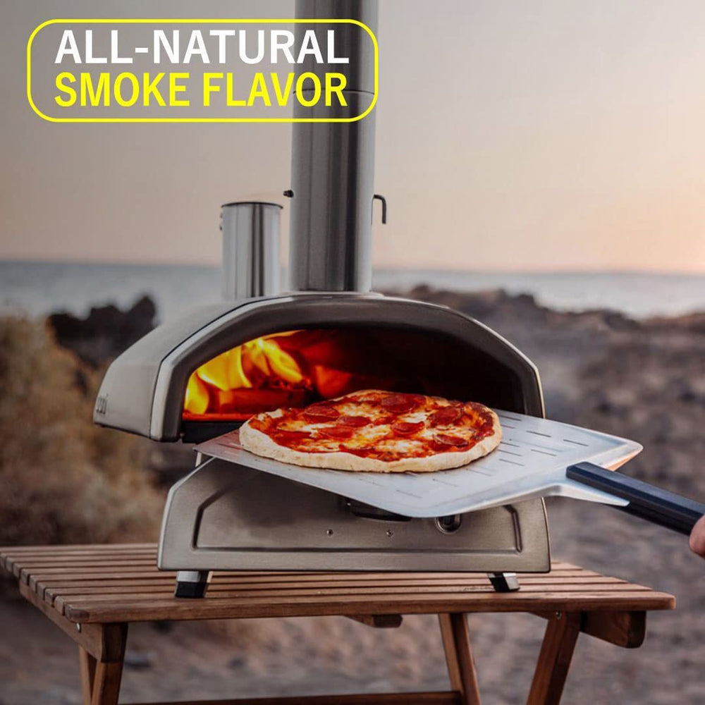 Old Potters hickory 6-inch mini log, ideal for compact cooking setups.