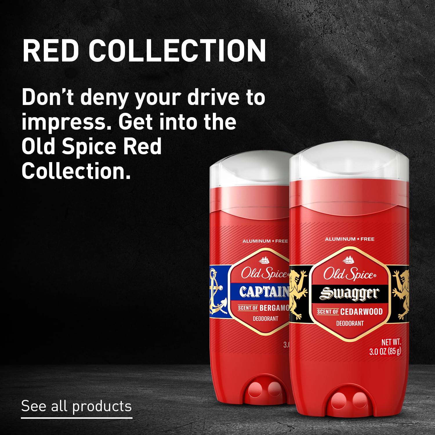 Visual of 24/7 odor protection claim for Old Spice deodorant
