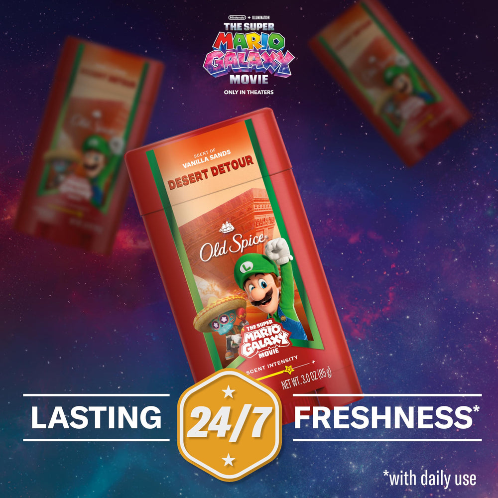 Visual emphasizes 24/7 freshness for everyday wear.
