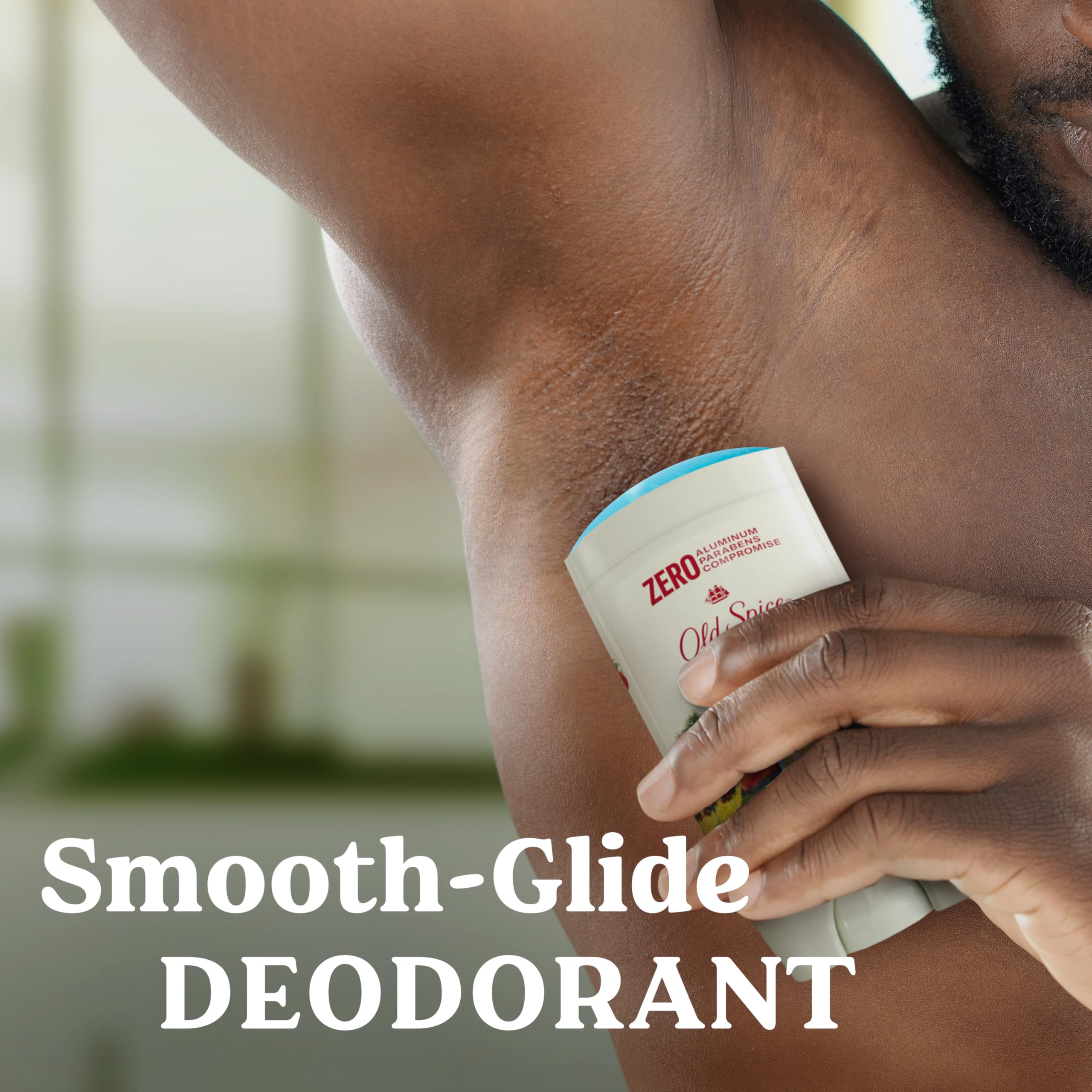 Old Spice 3oz packaging highlights travel-friendly size for on-the-go moments.