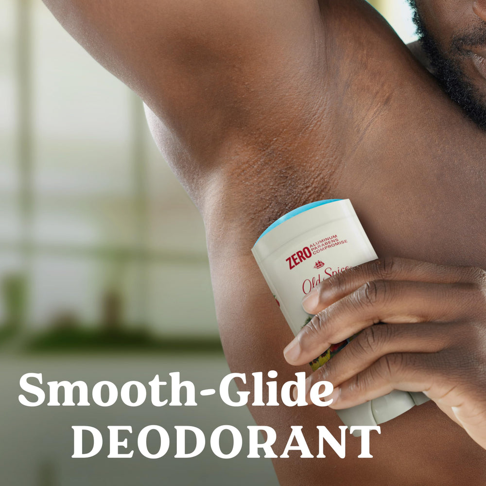 Old Spice 3oz packaging highlights travel-friendly size for on-the-go moments.