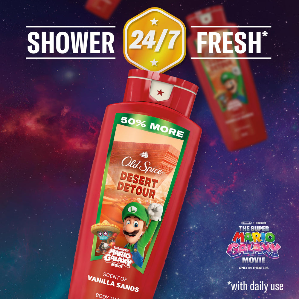 Old Spice 3X Defense demonstrates all-day freshness and a rich lather.