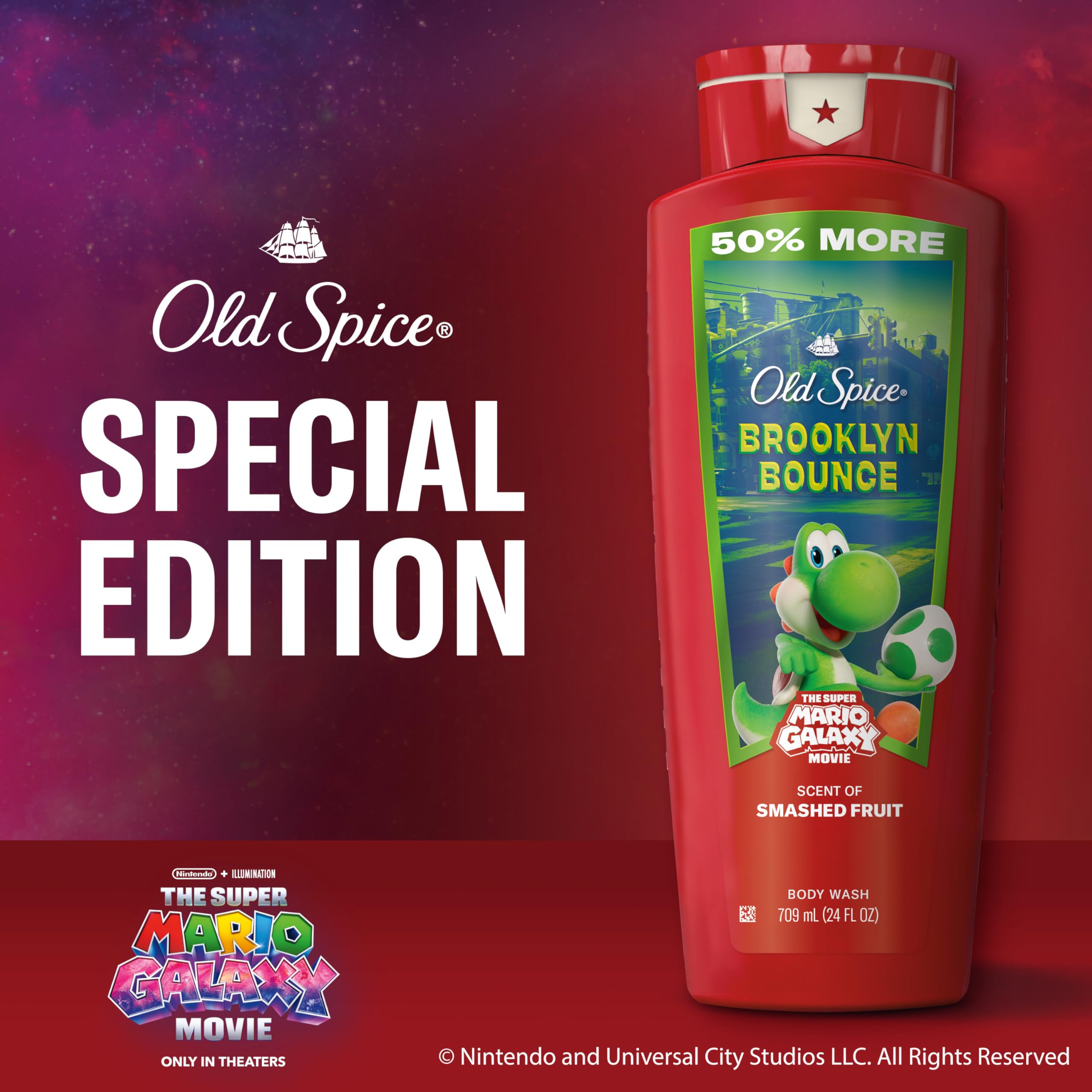 Old Spice triple-defense formula supports an all-day clean and scent.