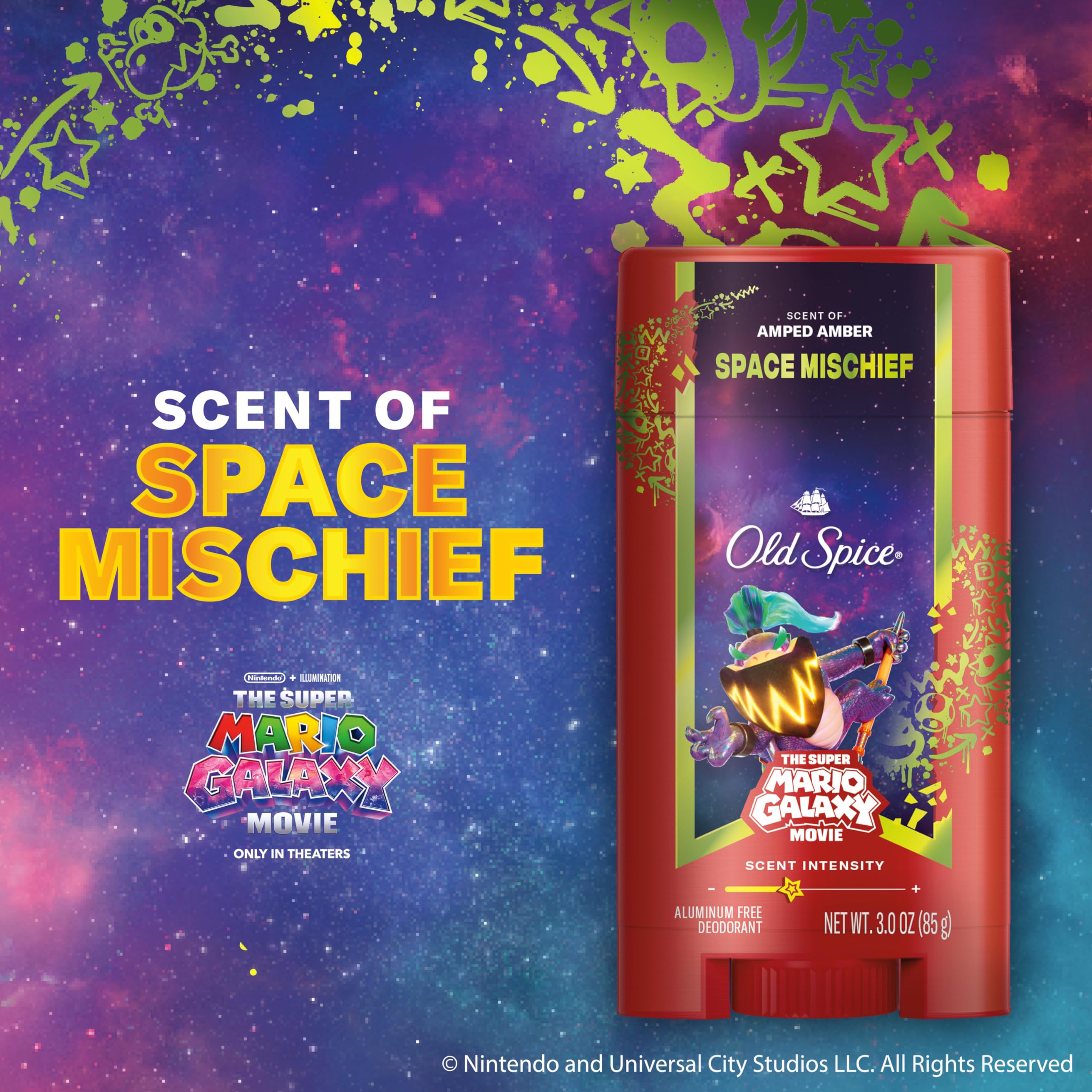 Old Spice Amped Amber scent close-up for lasting fragrance