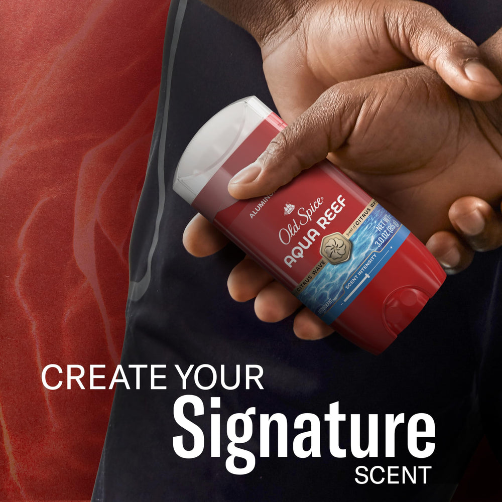 Old Spice Aqua Reef trio offers fragrance and confidence for everyday activities.