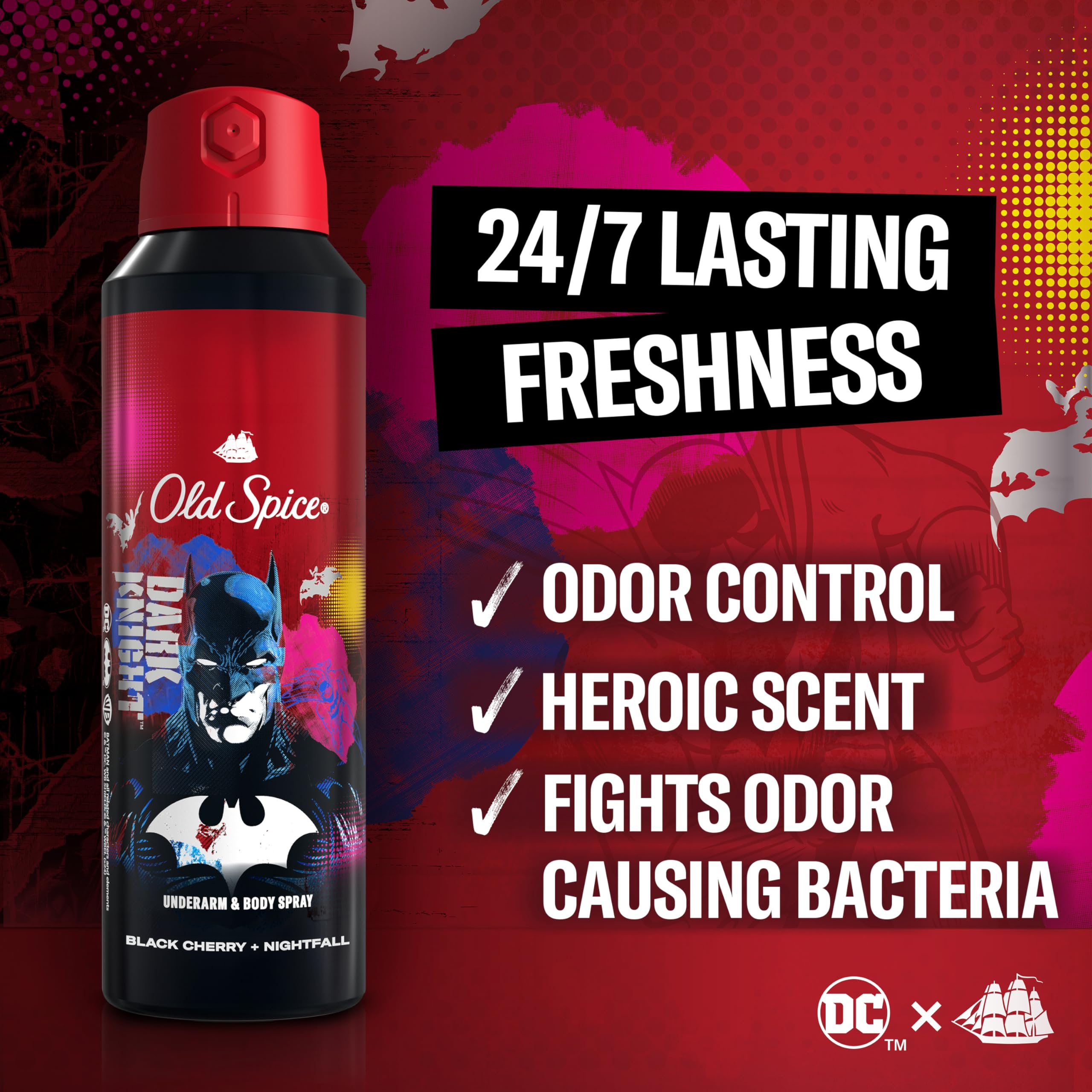Limited edition Batman packaging highlighting DC branding for collectors.
