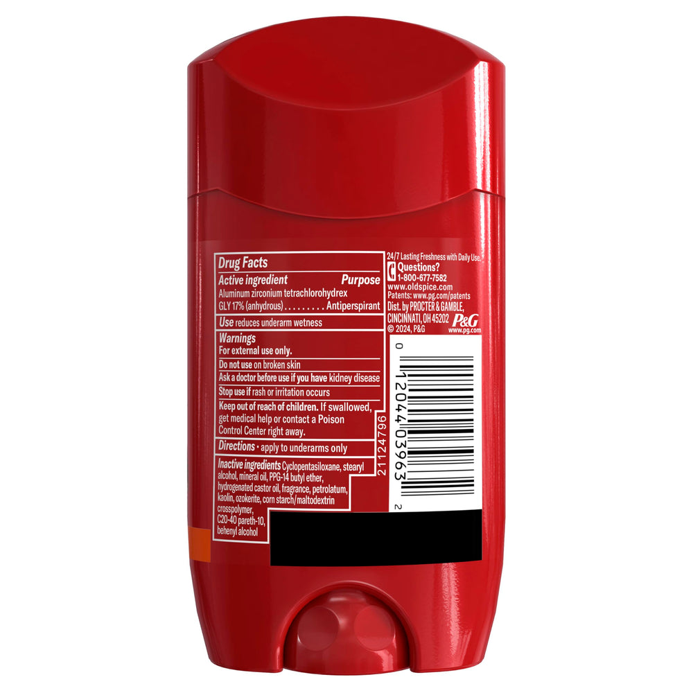 Old Spice Bearglove enclosed solid applies smoothly and dries quickly.