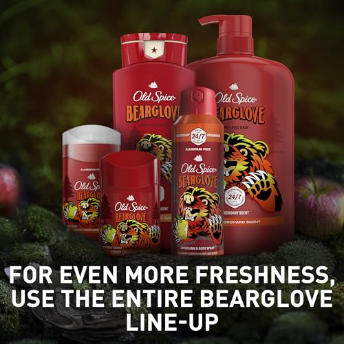 Old Spice Bearglove fragrance notes highlight daily freshness