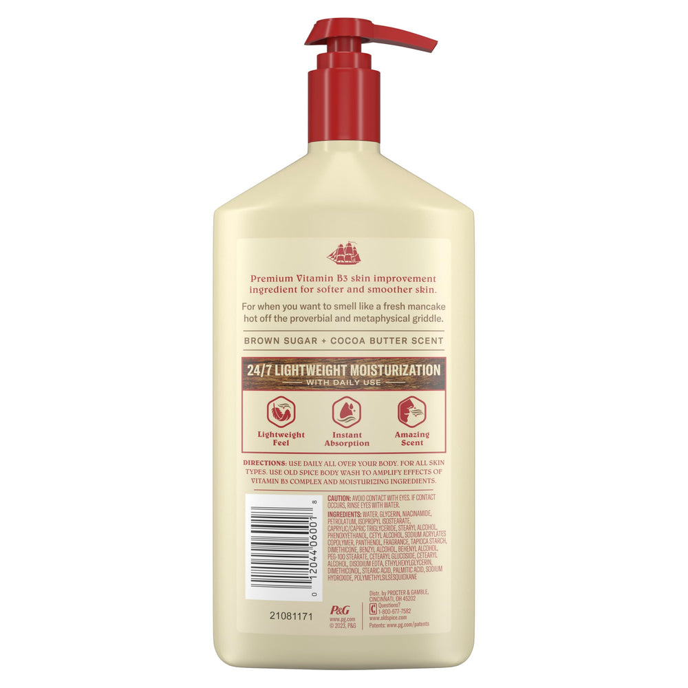 Close-up of the Old Spice bottle cap indicating easy pump application