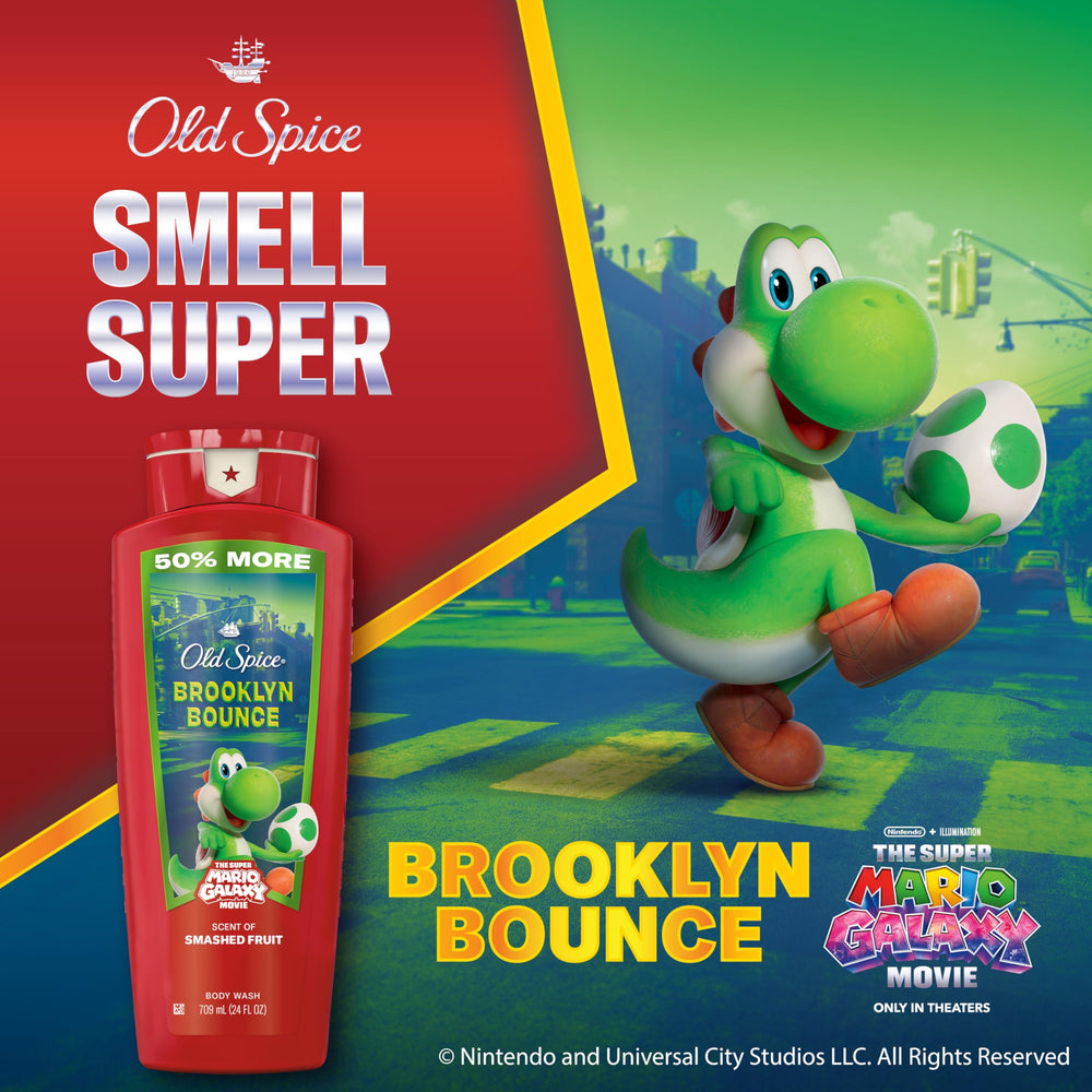 Old Spice Brooklyn Bounce long-lasting scent keeps you feeling refreshed after showers.