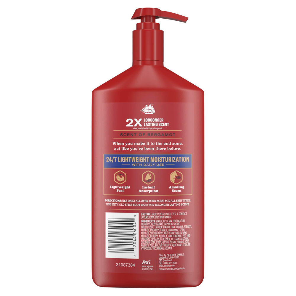 Old Spice Captain 16 oz bottle packaging for daily use.