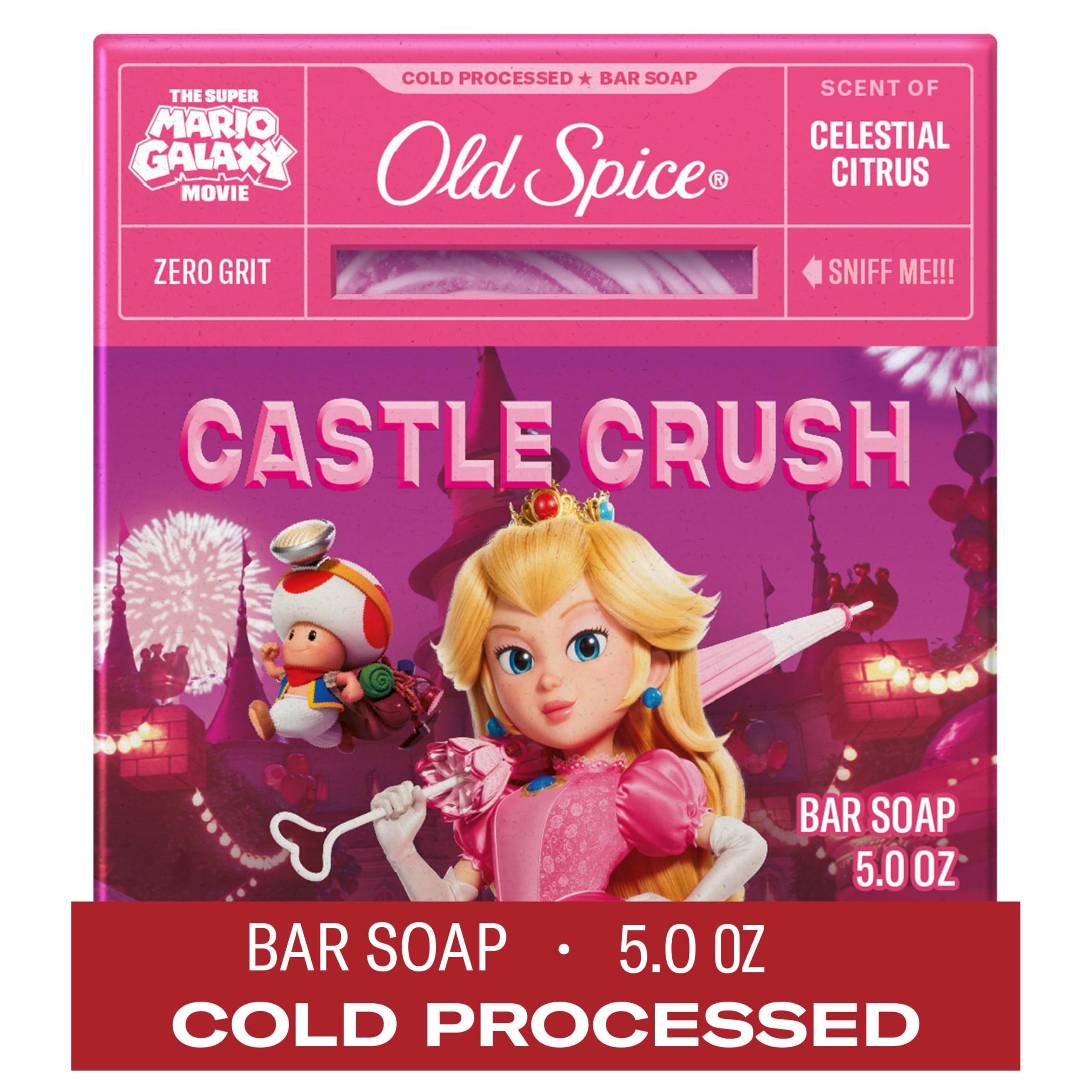 Old Spice Castle Crush packaging highlights Special Edition design for daily freshness.
