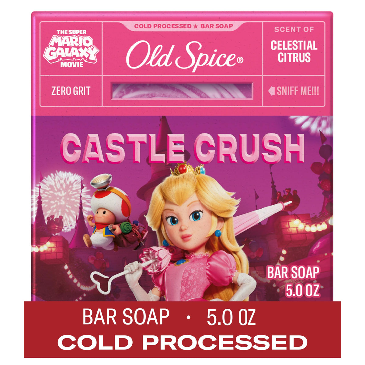 Old Spice Castle Crush packaging highlights Special Edition design for daily freshness.