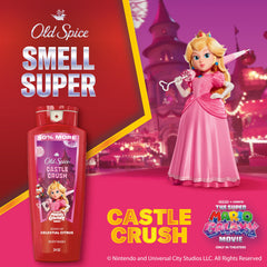 Old Spice Celestial Citrus scent label signals bright, refreshing fragrance.