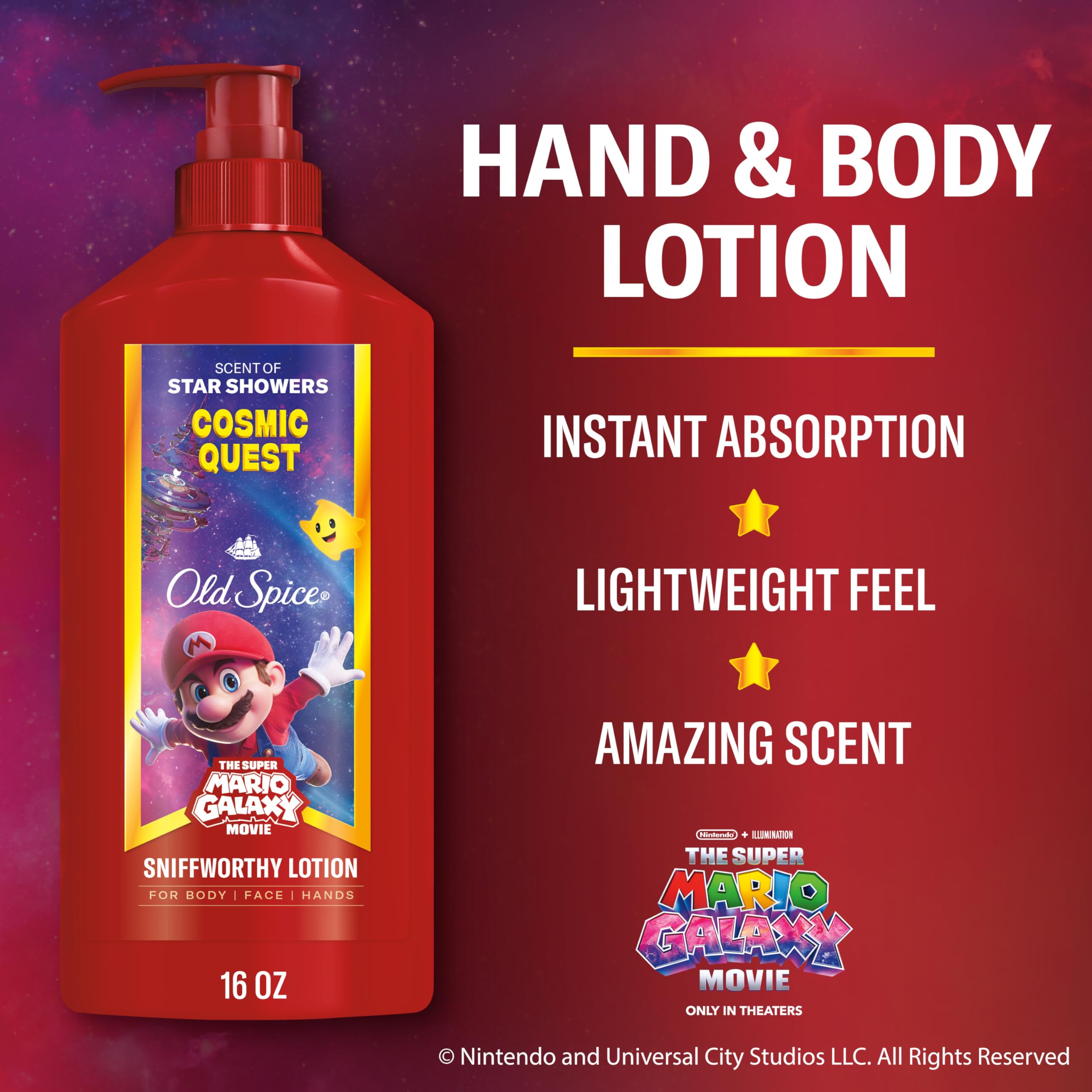 Cosmic Quest hand application demonstrates easy pump for even coverage