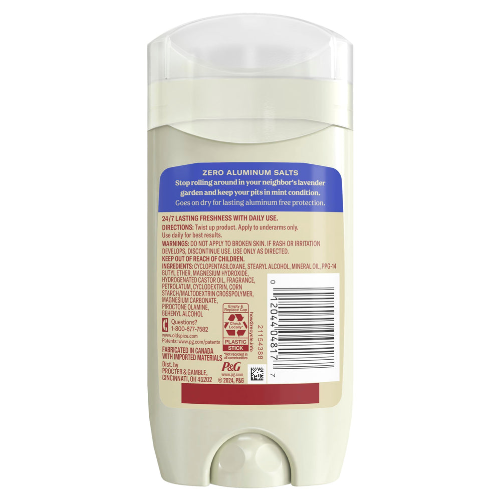 Old Spice deodorant-application-arm-closeup demonstrating easy glide and everyday application.